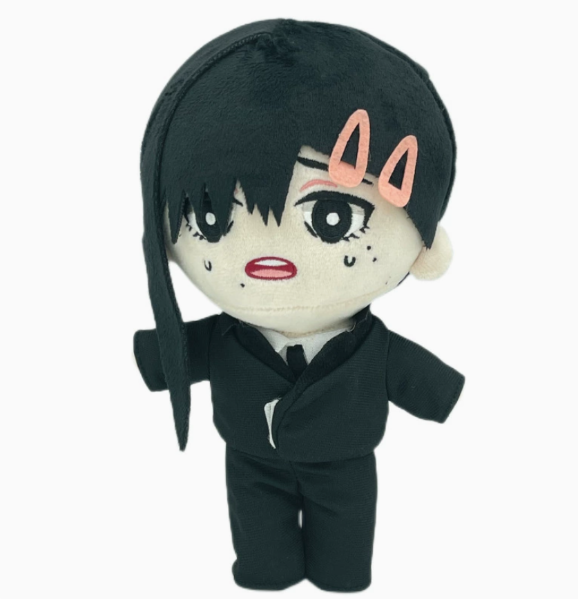 Chainsaw Man Plush Doll Set, Denji Makima Power Pochita Aki Hayakawa Anime Stuffed Figure Collectible Merch