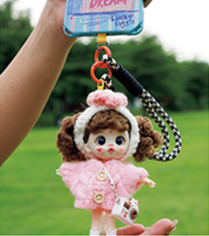 LUOLIFEN DOLL - DREAM-WEAVING SWEETHEART - TRENDY DOLLS - PHONE PENDANT