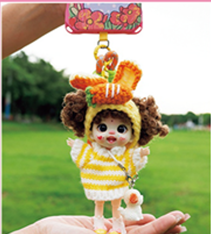 LUOLIFEN DOLL - DREAM-WEAVING SWEETHEART - TRENDY DOLLS - PHONE PENDANT