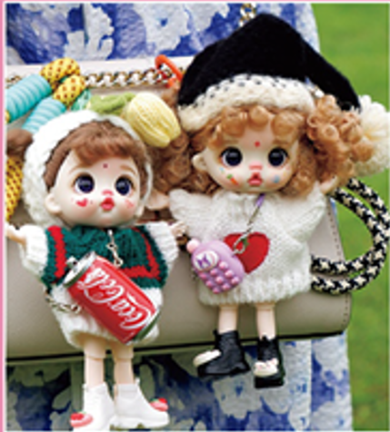 LUOLIFEN DOLL - DREAM-WEAVING SWEETHEART - TRENDY DOLLS - PHONE PENDANT