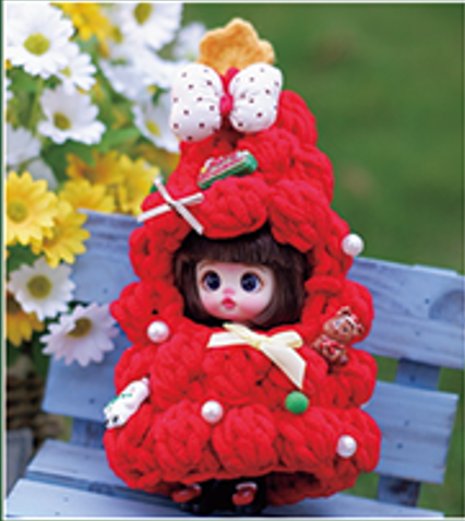 LUOLIFEN DOLL - CHRISTMAS ELF TREE - TRENDY DOLLS - PHONE PENDANT