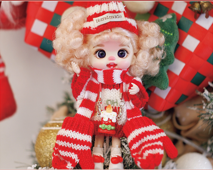 LUOLIFEN DOLL - CHRISTMAS BABY PARTY - TRENDY DOLLS - PHONE PENDANT