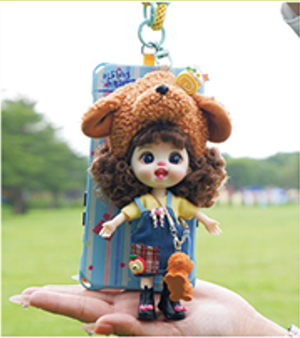 LUOLIFEN DOLL - DOG PARK - TRENDY DOLLS - PHONE PENDANT