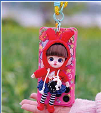 LUOLIFEN DOLL - SWEET COOL BABY - TRENDY DOLLS - PHONE PENDANT