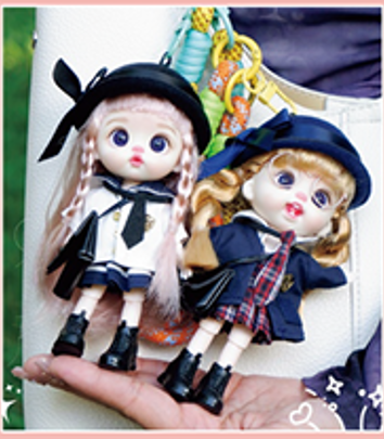 LUOLIFEN DOLL - COLLEGE DIARY - TRENDY DOLLS - PHONE PENDANT