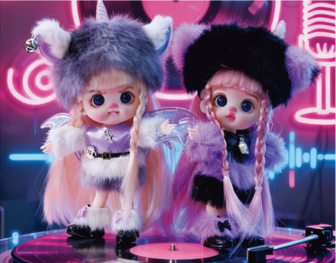 LUOLIFEN DOLL - LITTLE DEVIL - TRENDY DOLLS - PHONE PENDANT