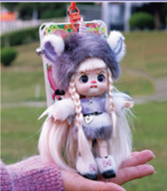 LUOLIFEN DOLL - LITTLE DEVIL - TRENDY DOLLS - PHONE PENDANT