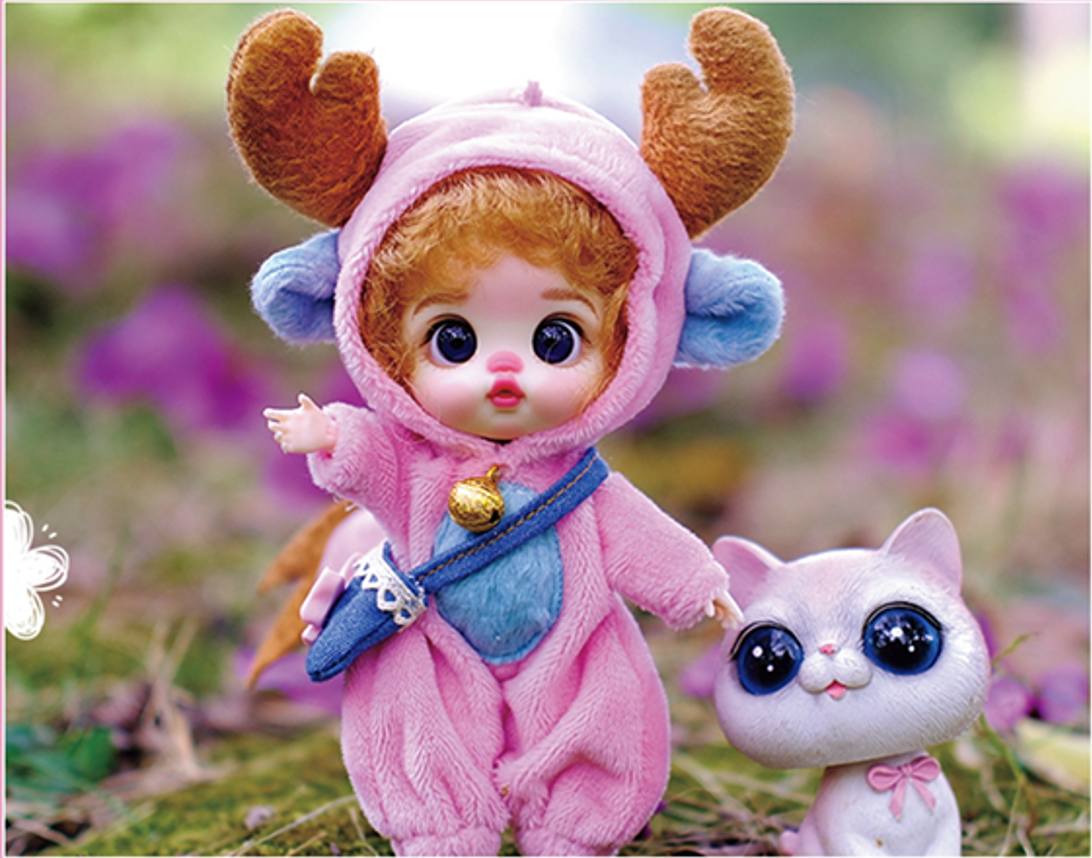 LUOLIFEN DOLL - ELF DOLL BAG - TRENDY DOLLS - PHONE PENDANT