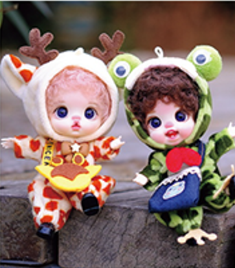 LUOLIFEN DOLL - ELF DOLL BAG - TRENDY DOLLS - PHONE PENDANT