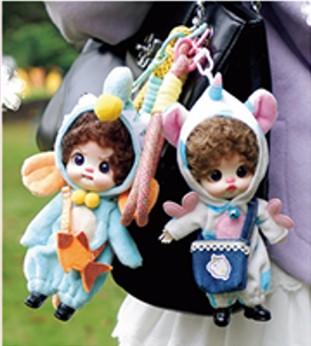 LUOLIFEN DOLL - ELF DOLL BAG - TRENDY DOLLS - PHONE PENDANT