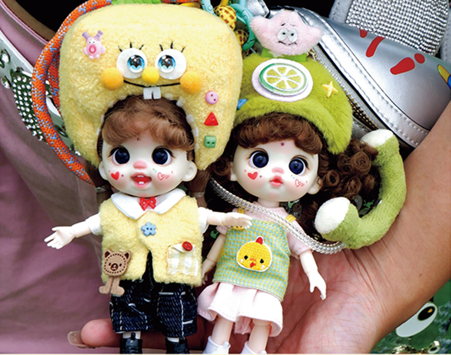 LUOLIFEN DOLL - SEA DOLL - TRENDY DOLLS - PHONE PENDANT