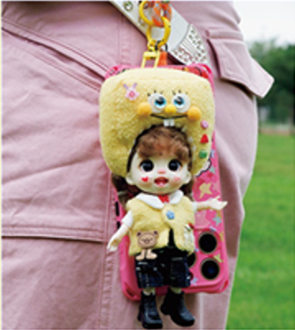 LUOLIFEN DOLL - SEA DOLL - TRENDY DOLLS - PHONE PENDANT