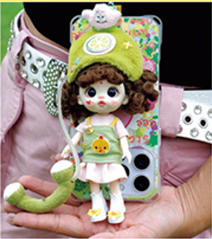 LUOLIFEN DOLL - SEA DOLL - TRENDY DOLLS - PHONE PENDANT