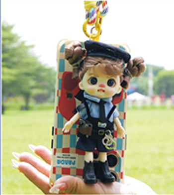 LUOLIFEN DOLL - POLICE AND SAILORS - TRENDY DOLLS - PHONE PENDANT