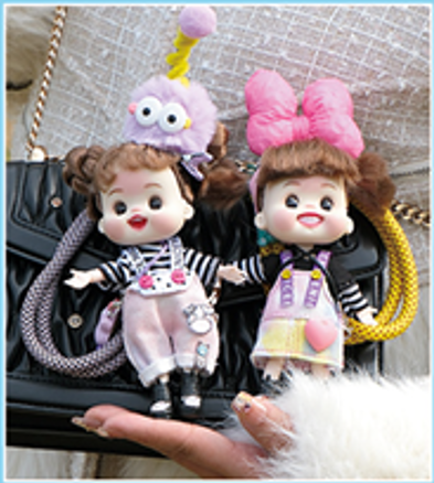 LUOLIFEN DOLL - TRENDY CUTE TOT - TRENDY DOLLS - PHONE PENDANT