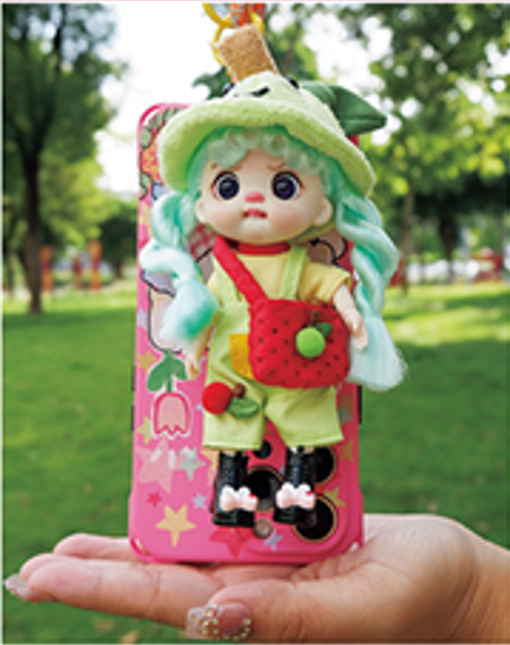 LUOLIFEN DOLL - CUTE FRUIT DOLL - TRENDY DOLLS - PHONE PENDANT