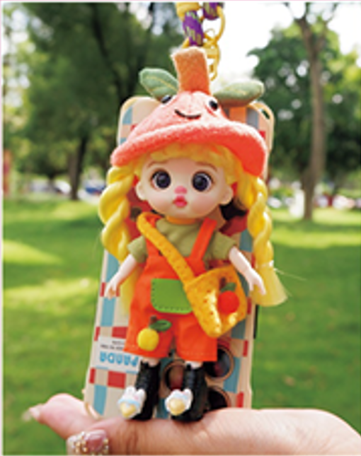 LUOLIFEN DOLL - CUTE FRUIT DOLL - TRENDY DOLLS - PHONE PENDANT