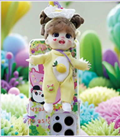 LUOLIFEN DOLL - SWEET ISLAND TIME - TRENDY DOLLS - PHONE PENDANT