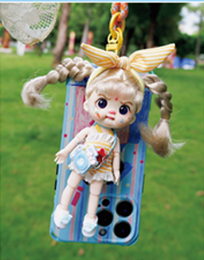 LUOLIFEN DOLL - BEACH HOLIDAY - TRENDY DOLLS - PHONE PENDANT