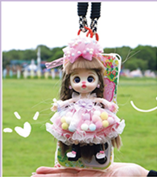 LUOLIFEN DOLL - DREAM OF SPEECH - TRENDY DOLLS - PHONE PENDANT