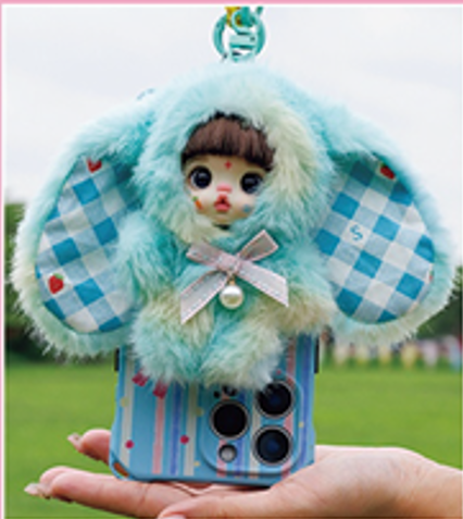 LUOLIFEN DOLL - CANDY RABBIT BABY - TRENDY DOLLS - PHONE PENDANT