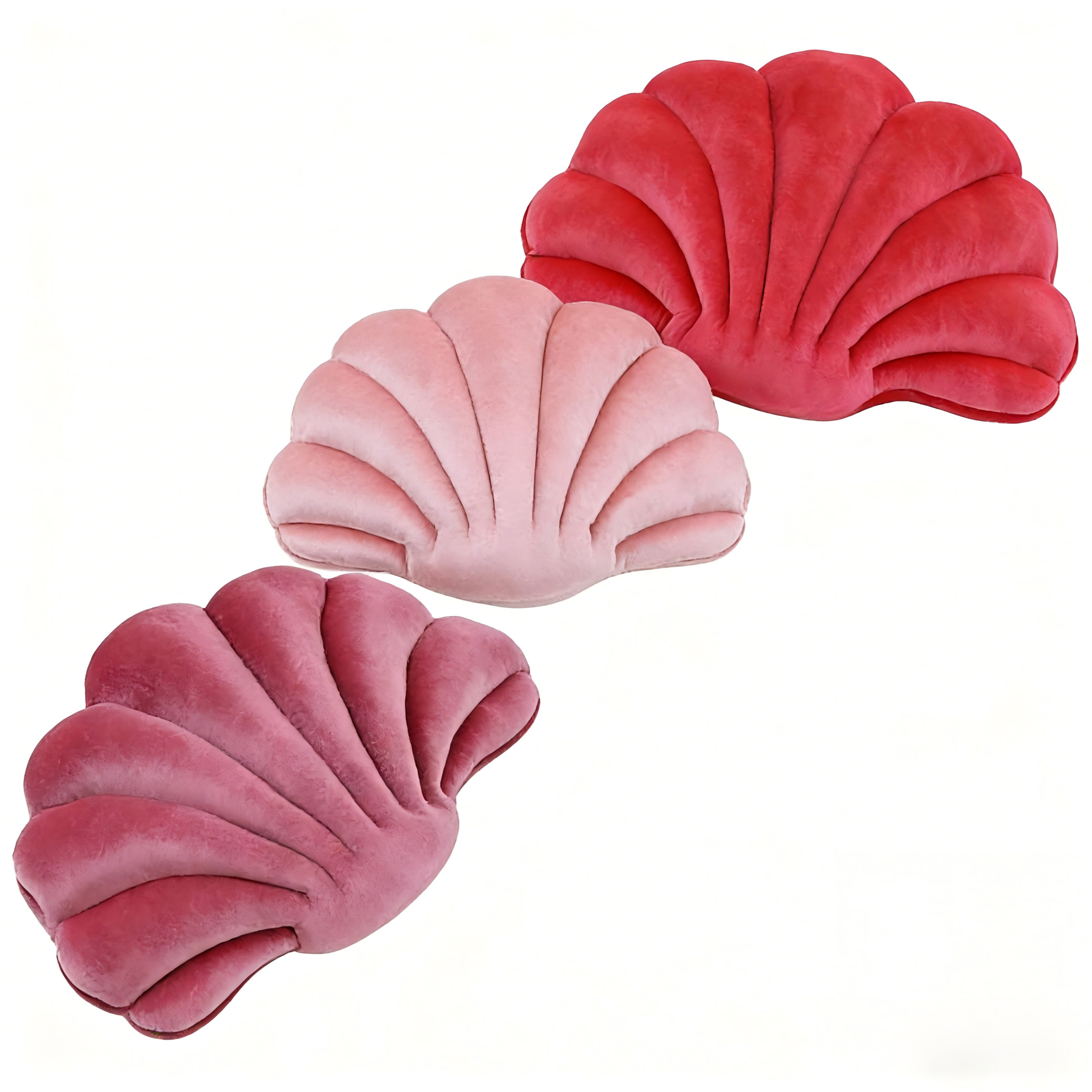 Shell Decoration Pillow in Velvet