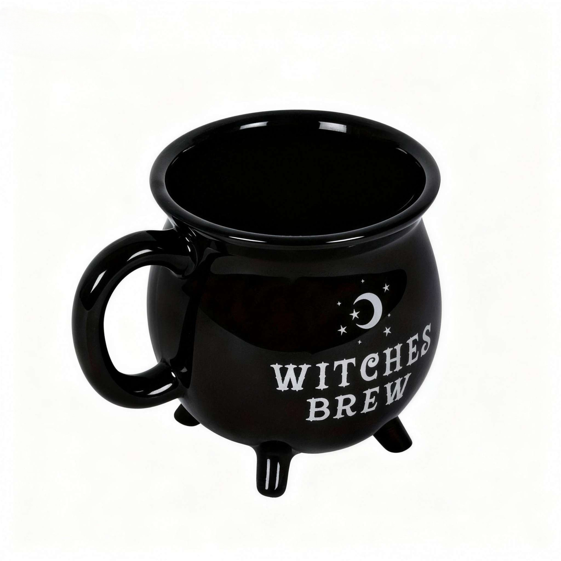 ☕ Sip Magical Brew In Witch Cauldron Mug – 6 Gothic Halloween Wizard Ceramic Cup Styles