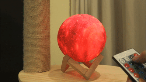16 Colors Moon Lamp
