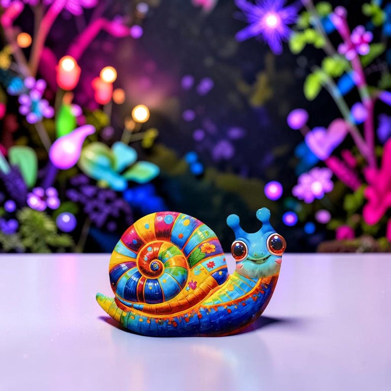 🐌 Colorful Metal Snail Wall Art Decor for Outdoor Garden & Indoor Home