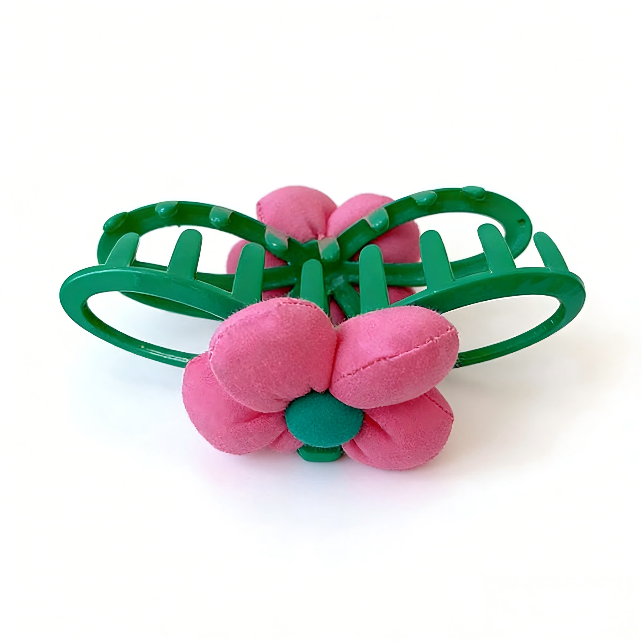 Daisy Puffer Hair Claw