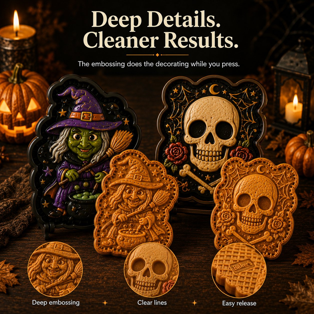 🎃 Halloween Mini Pie Mold Collection🚚 Buy 3+ Get Free Shipping