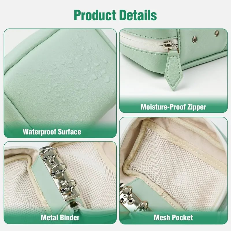 Travel Pill Organizer Pouch Set – Keep Meds, Vitamins & Essentials Neatly Packed