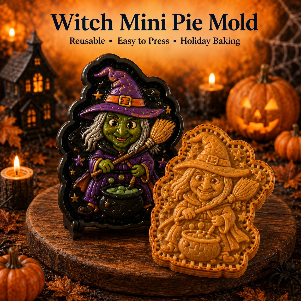 🎃 Halloween Mini Pie Mold Collection🚚 Buy 3+ Get Free Shipping
