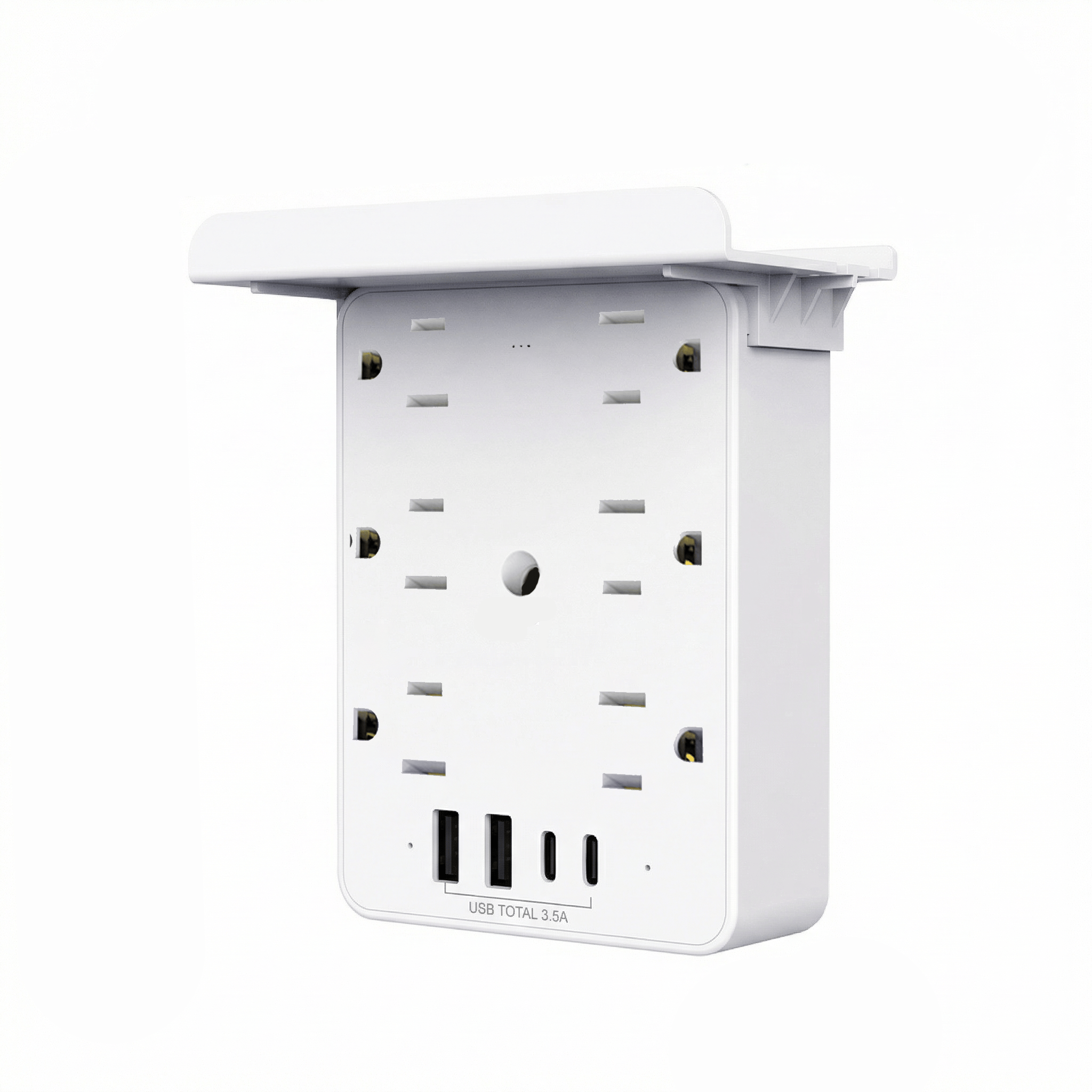 ⚡📱Smart Multi-Socket Charging Strip with Mobile Phone Stand