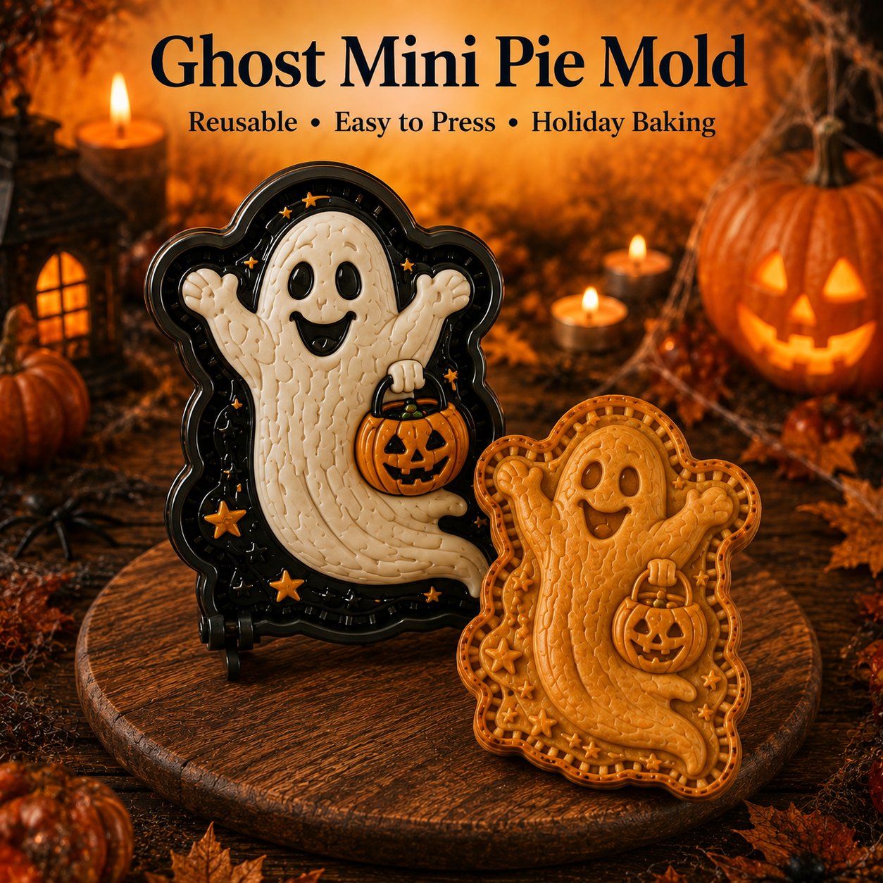🎃 Halloween Mini Pie Mold Collection🚚 Buy 3+ Get Free Shipping