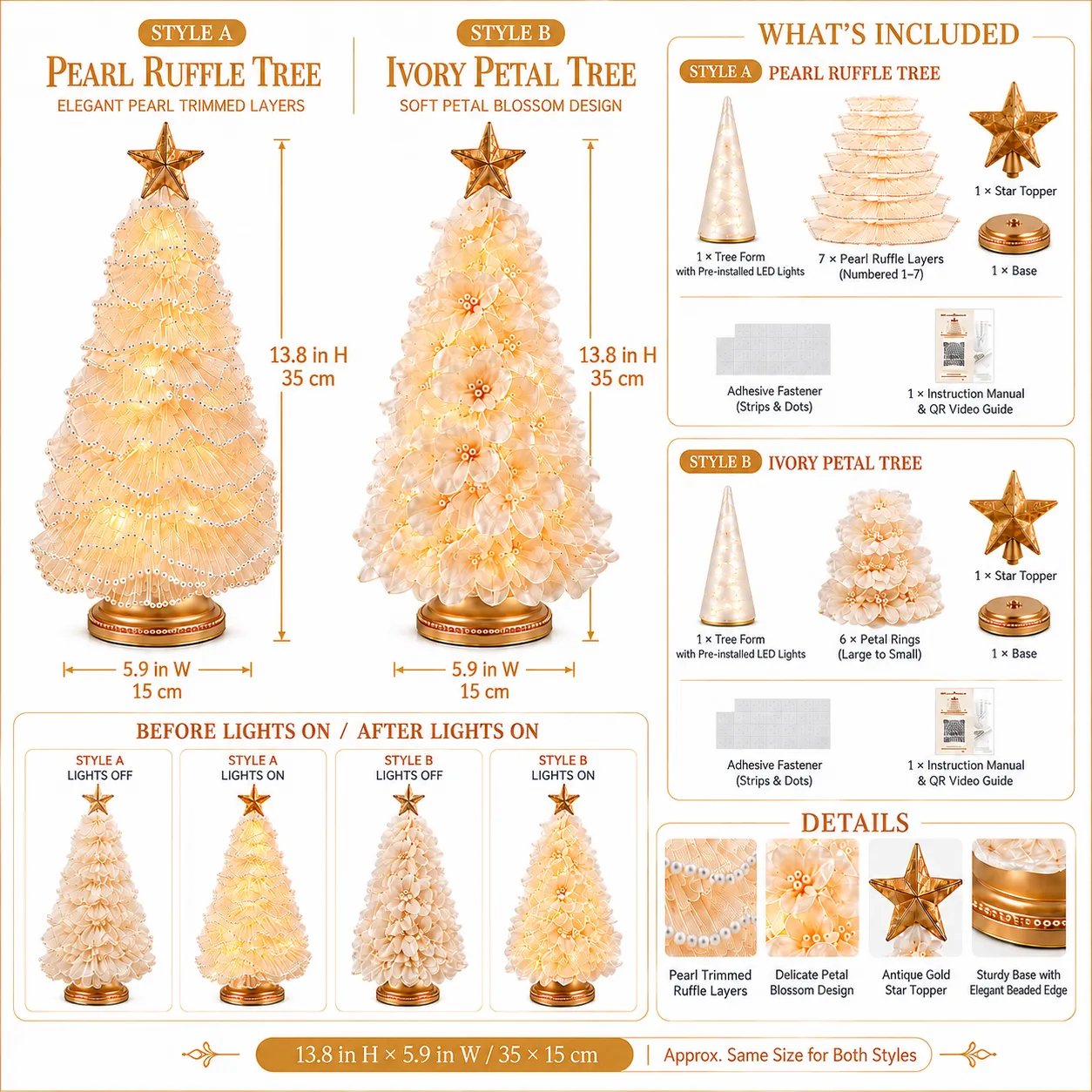🔥LAST DAY 50% OFF -🎄DIY Lighted Christmas Tree Craft Kit with 6-Hour Timer🌟