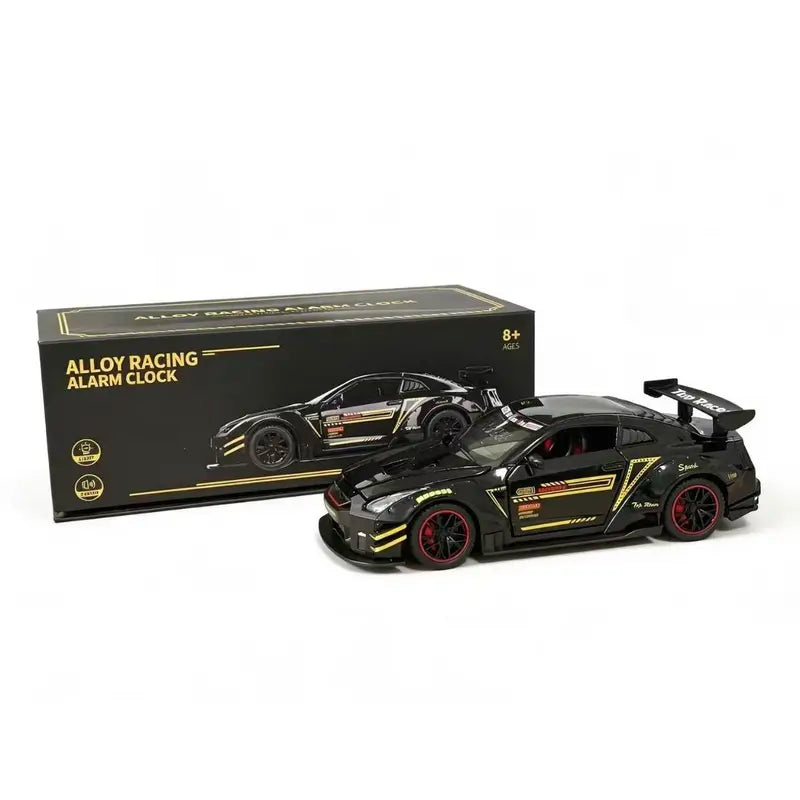 🔥LAST DAY 50% OFF -🚗 Hyper Car Alarm Clock with Realistic Engine Sound & LED Lights ✨