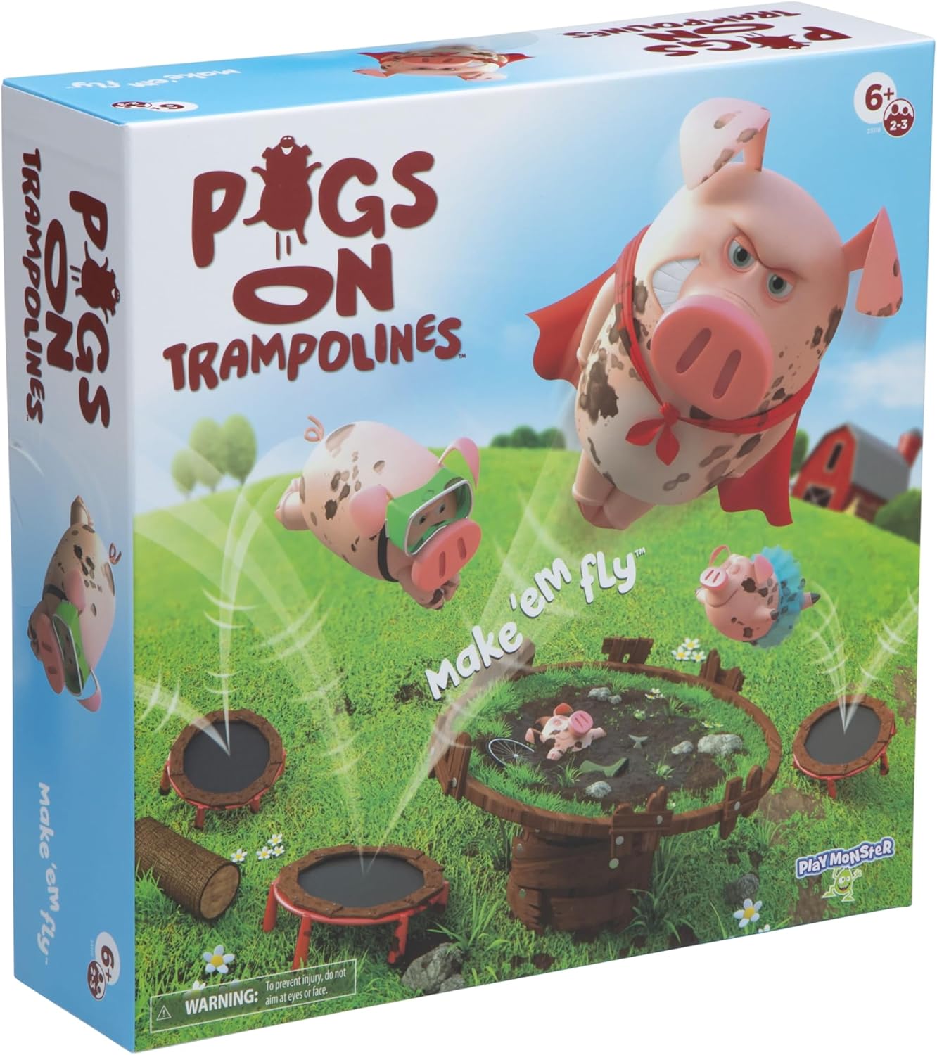 Marshmallow Madness Board Game – Hilarious Family Board Games for Kids & Adults, Fun Fast-Paced Party Game for Family Night, Interactive Kids Board Games, Ages 8+