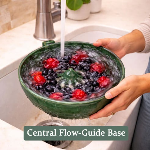 Artisan Ceramic Hydro Bowl