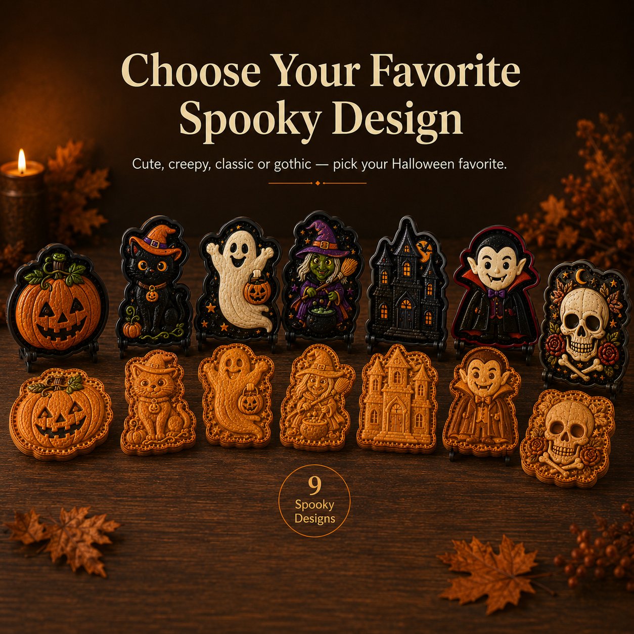 🎃 Halloween Mini Pie Mold Collection🚚 Buy 3+ Get Free Shipping