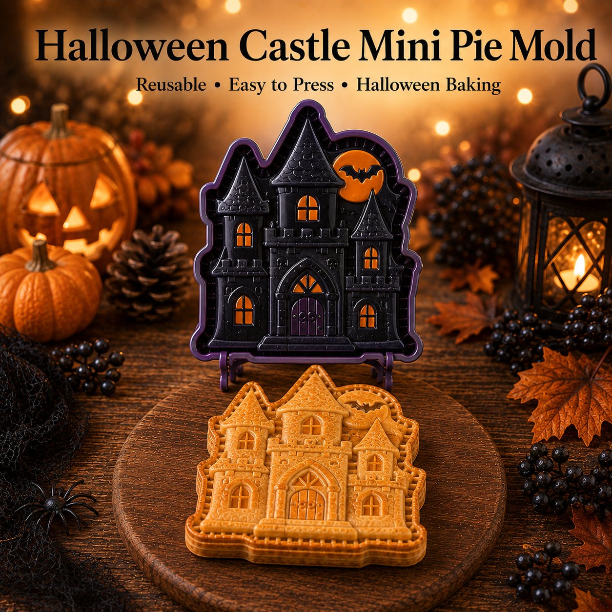 🎃 Halloween Mini Pie Mold Collection🚚 Buy 3+ Get Free Shipping