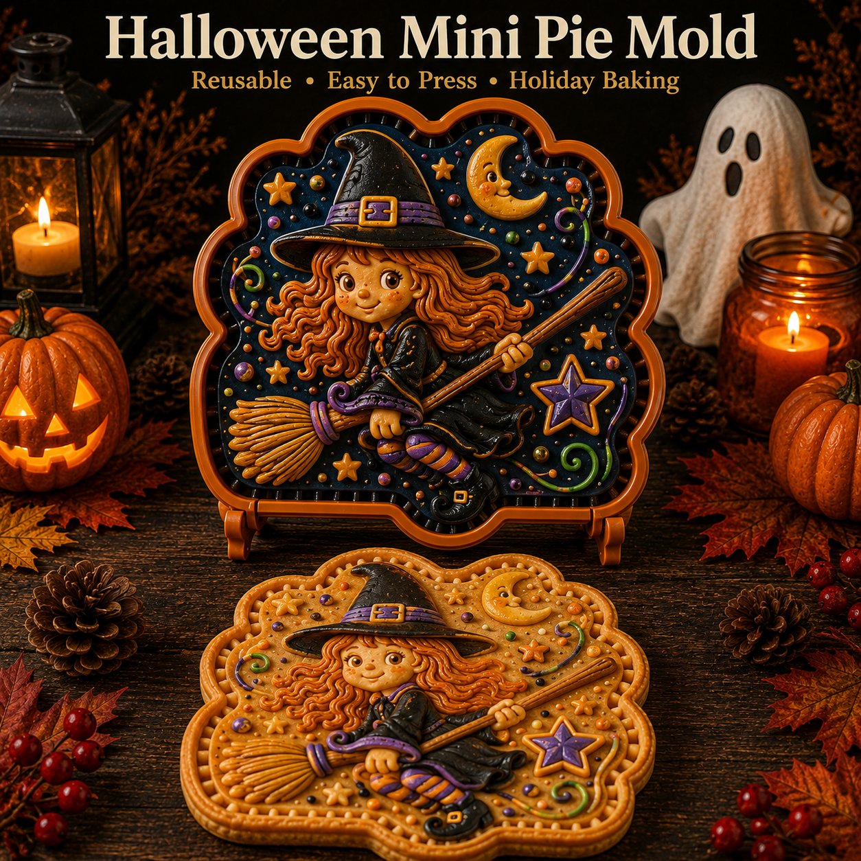 🎃 Halloween Mini Pie Mold Collection🚚 Buy 3+ Get Free Shipping