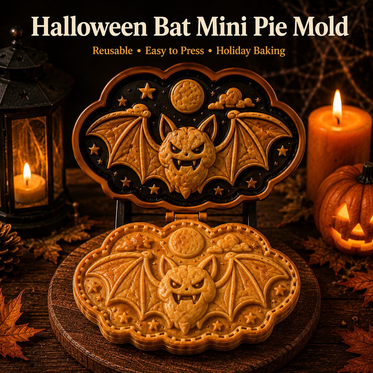 🎃 Halloween Mini Pie Mold Collection🚚 Buy 3+ Get Free Shipping