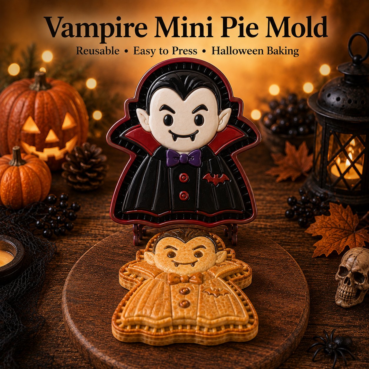 🎃 Halloween Mini Pie Mold Collection🚚 Buy 3+ Get Free Shipping