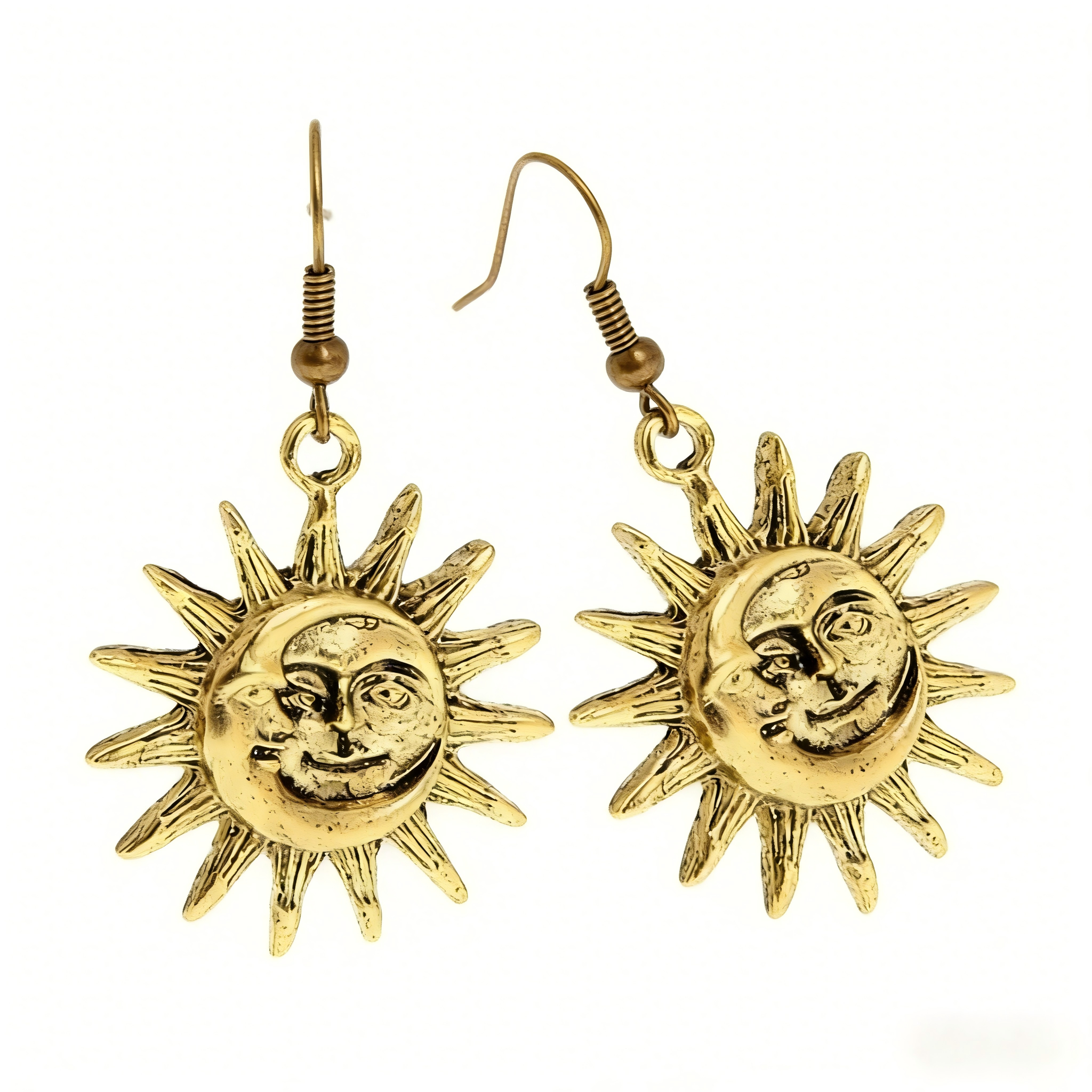 Sun And Moon Earrings