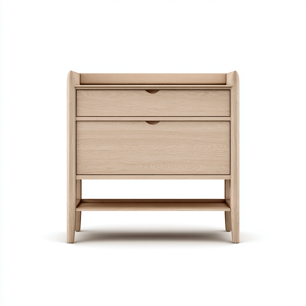 Meuble à chaussures Bois 75x30x85 cm - Beige - Style moderne-Pinegohut