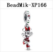 New Design DS 151-200 Mouse 100% S925 Silver Pendant Bead Charms For Fine Jewelry Making Fit Women Girl Bracelet Gift