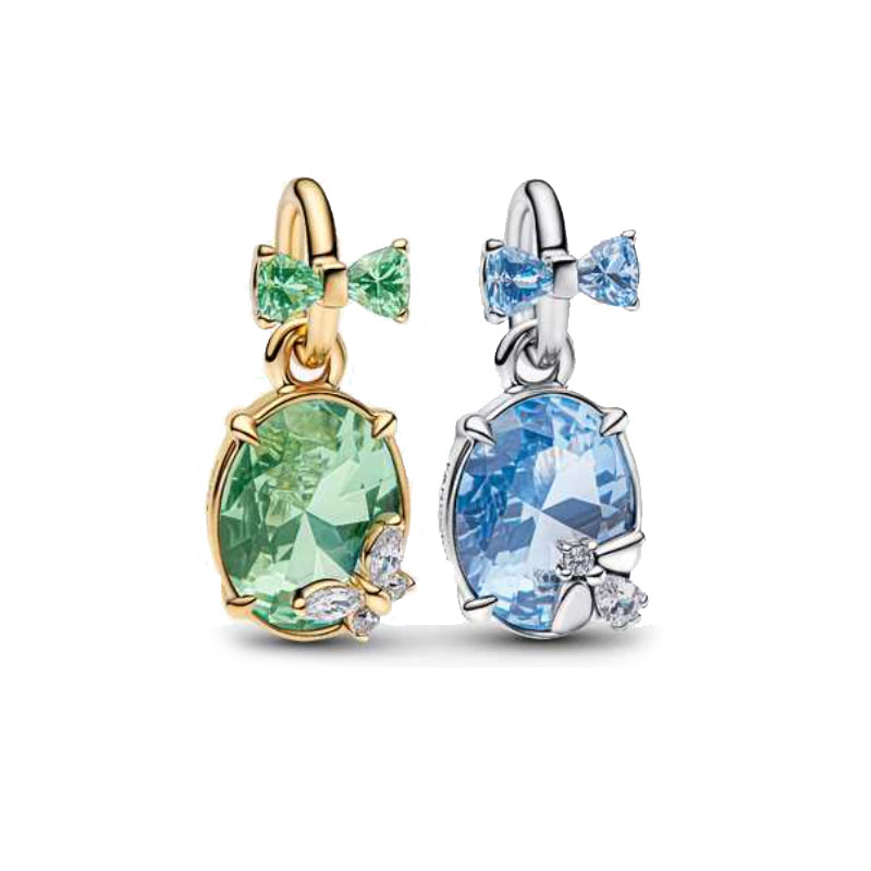 2026 New Zircon Bow Beautiful Butterfly Moon High Quality 925 Silver Earrings New Earring Accessories Gift Valentine's Day Gift