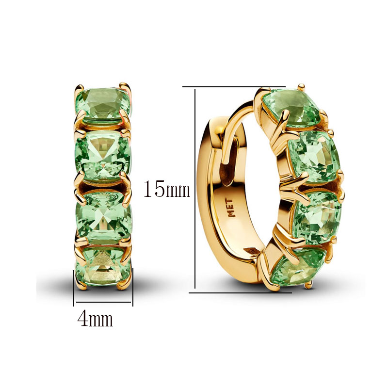High Quality 925 Silver Earrings New Earring Accessories Gift Valentine's Day Gift