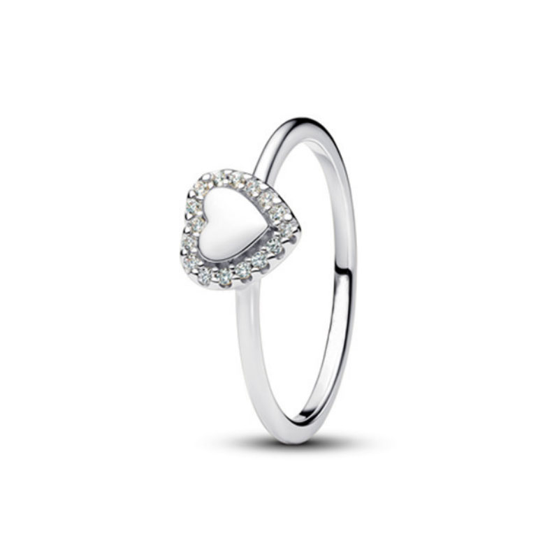 High-Quality 925 Stering Silver New Ring For Women Charm Jewelry Golden Color love Bowknot Symbol Anniversary Gift Party Banquet